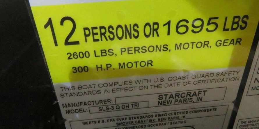 Starcraft Marine SLS 3