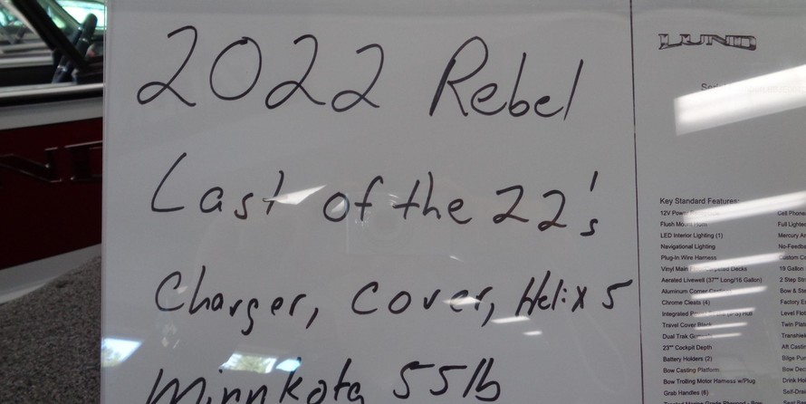 Lund Boats 1650 Rebel XS SS