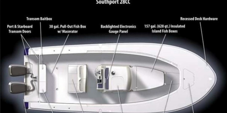 Custom carolina 28 center console