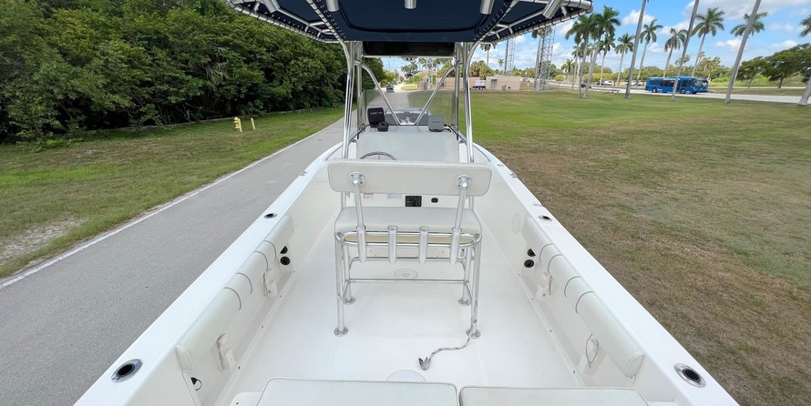 Cobia 217 center console