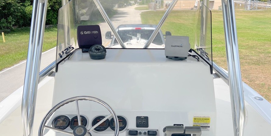 Cobia 217 center console