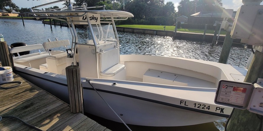 Dusky marine 23.3 open