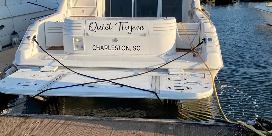Sea ray 450 express bridge