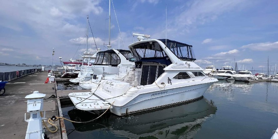 Sea ray 450 express bridge