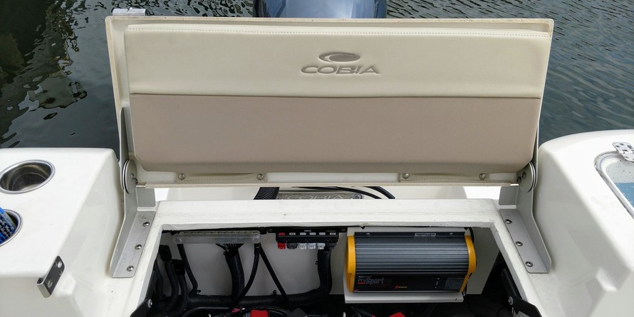 Cobia 217 center console