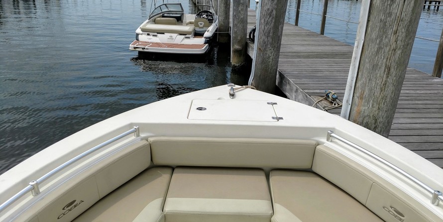 Cobia 217 center console
