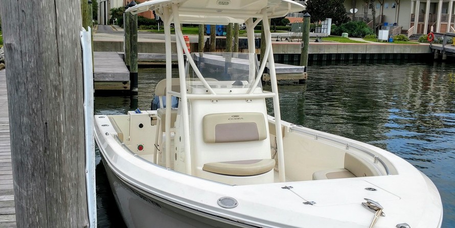 Cobia 217 center console