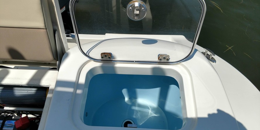 Cobia 217 center console