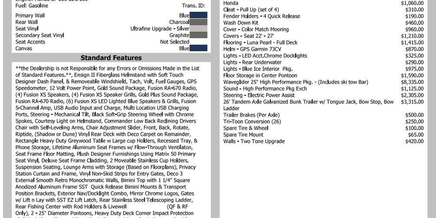 Avalon catalina 25 rf