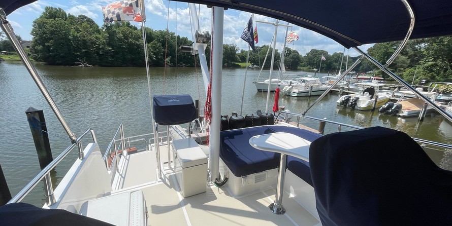 Swordsman 40 aft cabin