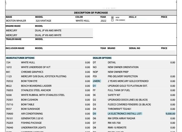 Boston Whaler 320 Vantage