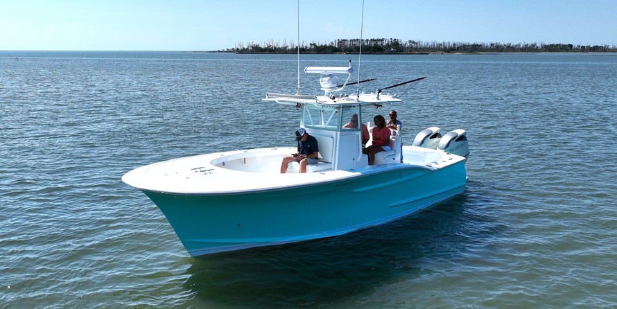 Custom carolina 28 center console