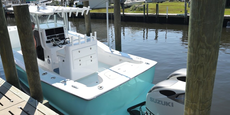Custom carolina 28 center console