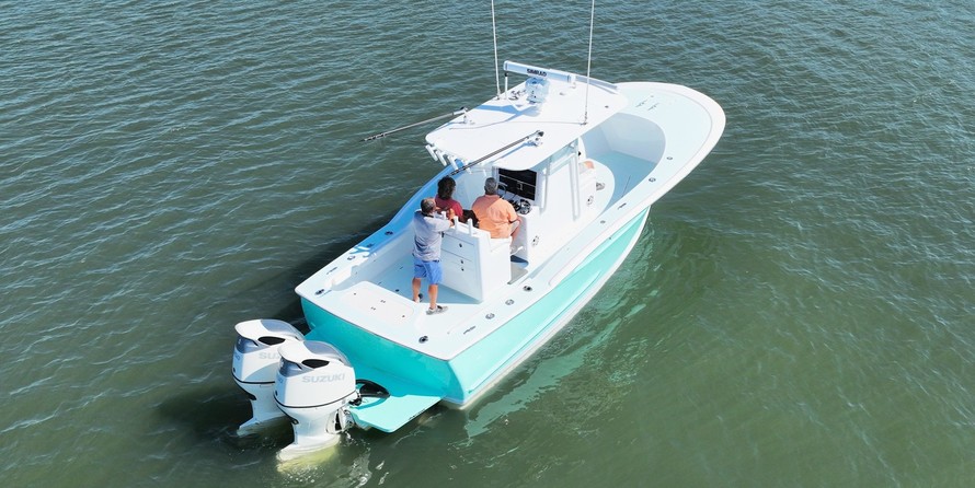 Custom carolina 28 center console
