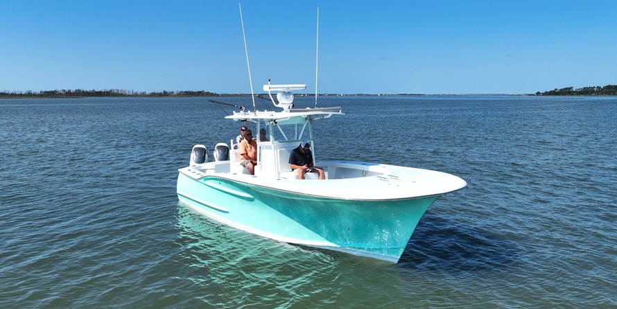 Custom carolina 28 center console