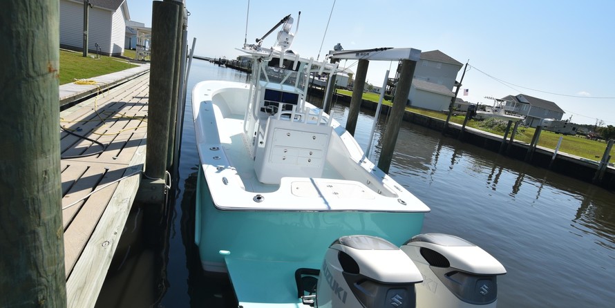 Custom carolina 28 center console