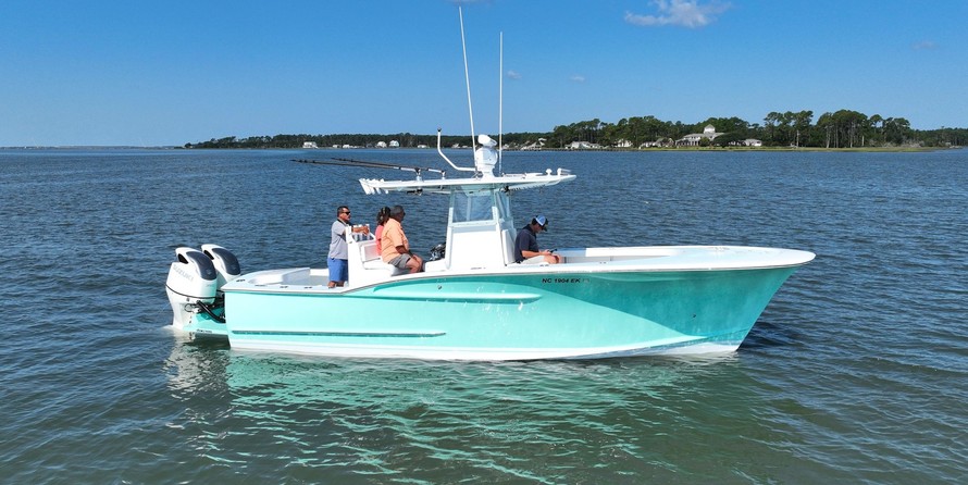 Custom carolina 28 center console