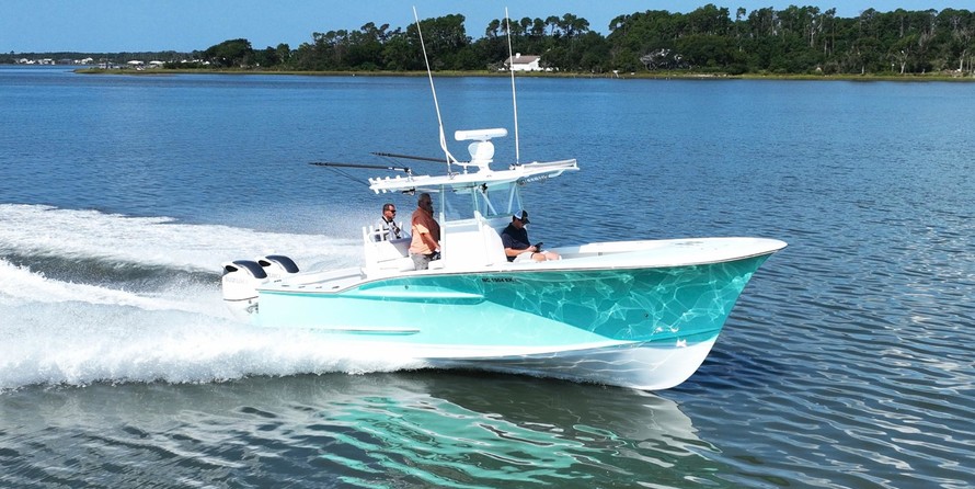 Custom carolina 28 center console