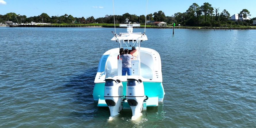 Custom carolina 28 center console