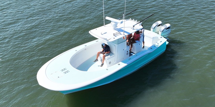 Custom carolina 28 center console