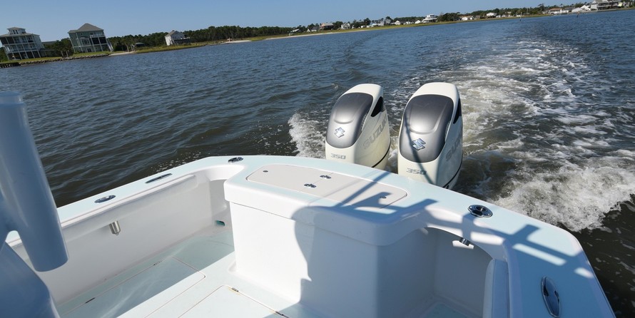 Custom carolina 28 center console