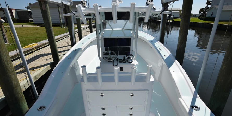Custom carolina 28 center console