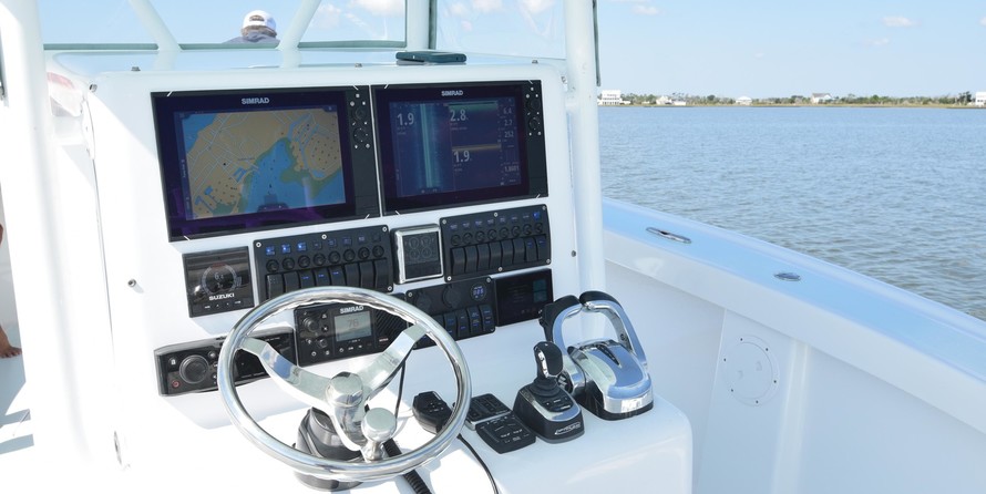Custom carolina 28 center console