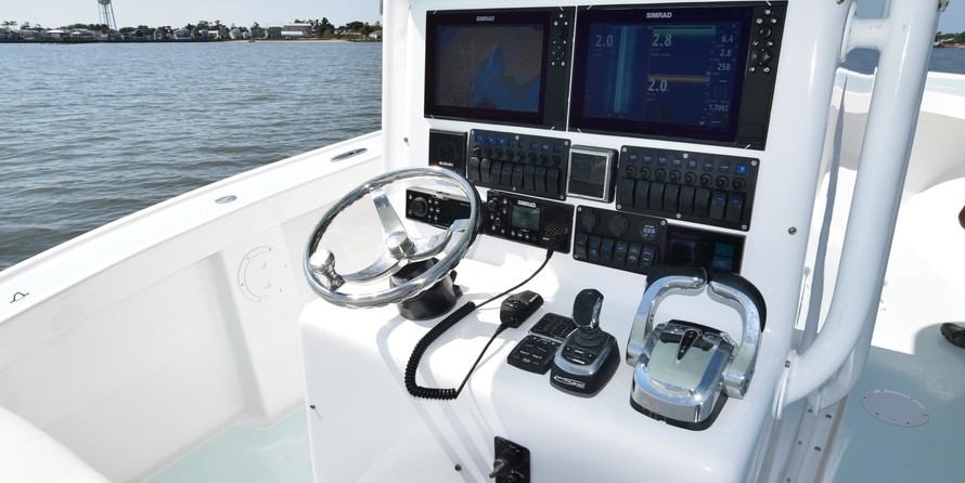 Custom carolina 28 center console