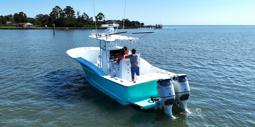 Custom carolina 28 center console