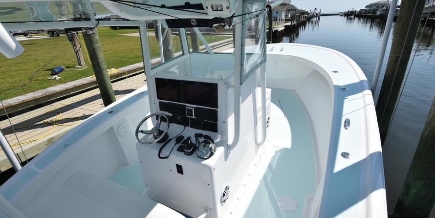 Custom carolina 28 center console