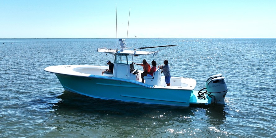 Custom carolina 28 center console