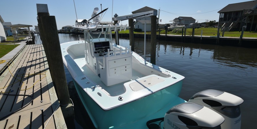 Custom carolina 28 center console