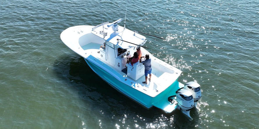 Custom carolina 28 center console