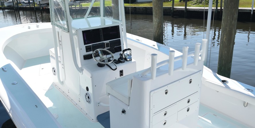 Custom carolina 28 center console