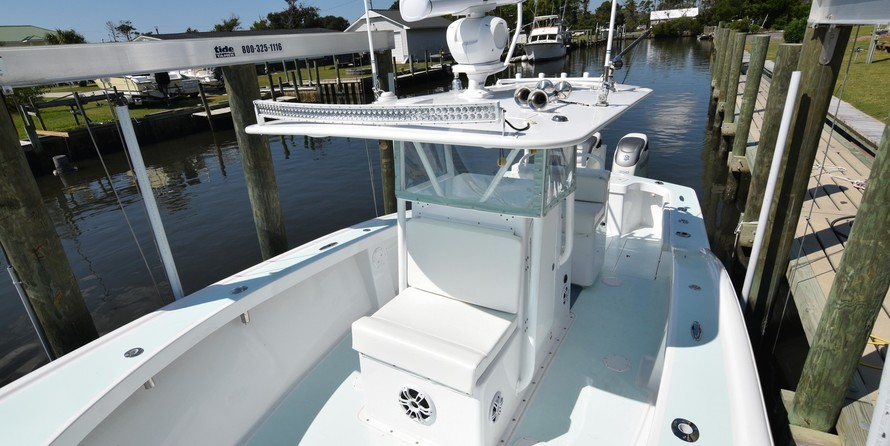 Custom carolina 28 center console