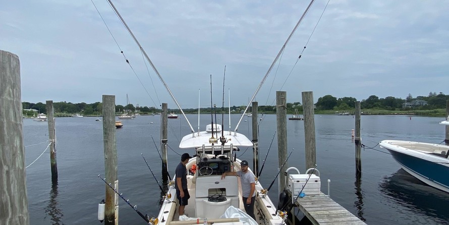 Pursuit 2870 center console