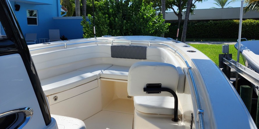 Cobia 217 center console