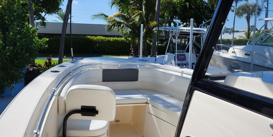 Cobia 217 center console