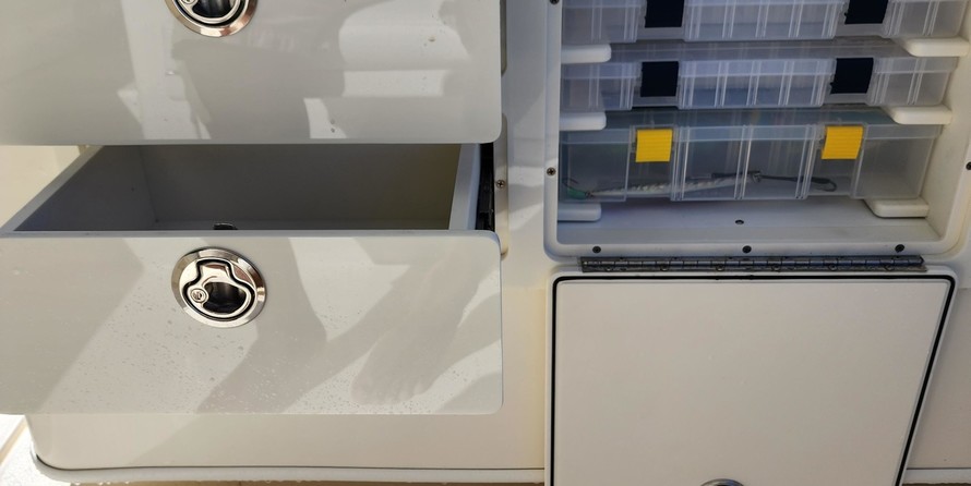 Cobia 217 center console