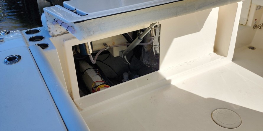 Cobia 217 center console