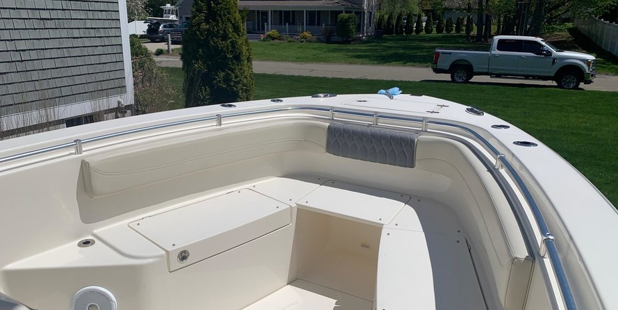 Cobia 217 center console