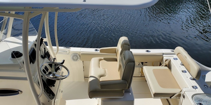 Cobia 217 center console