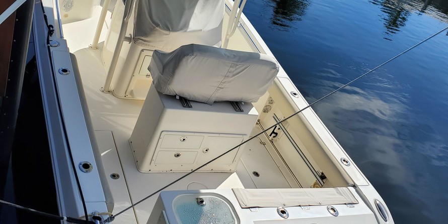 Cobia 217 center console