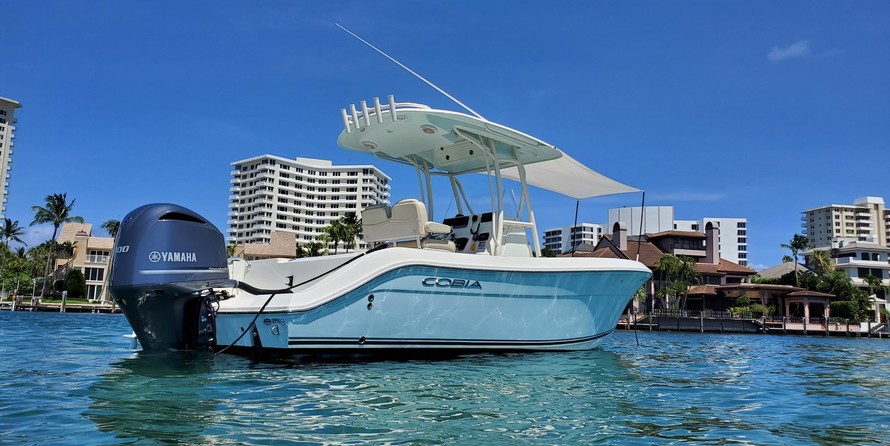 Cobia 217 center console