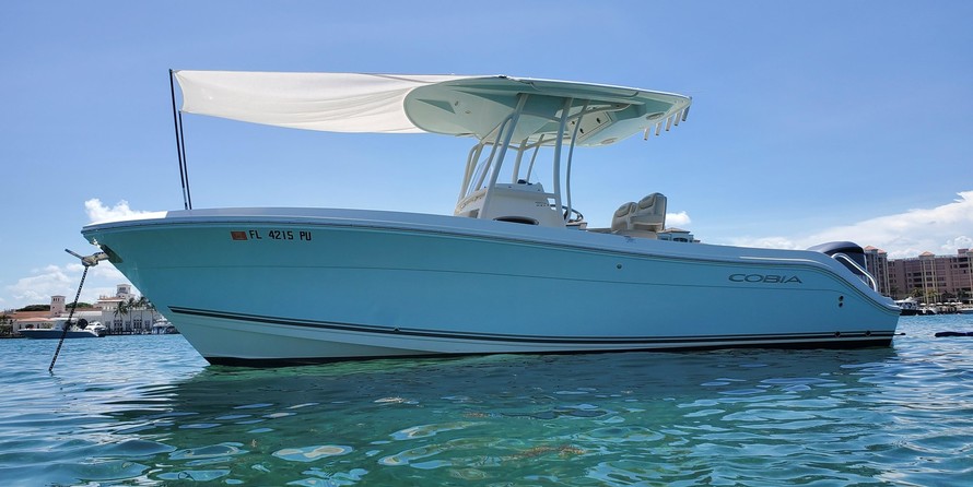 Cobia 217 center console