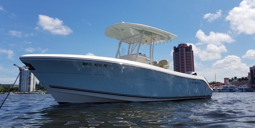 Cobia 217 center console
