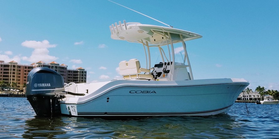 Cobia 217 center console