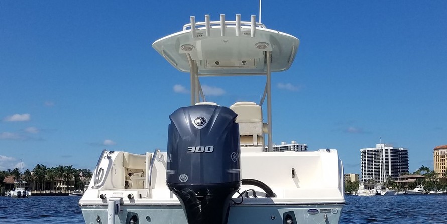 Cobia 217 center console
