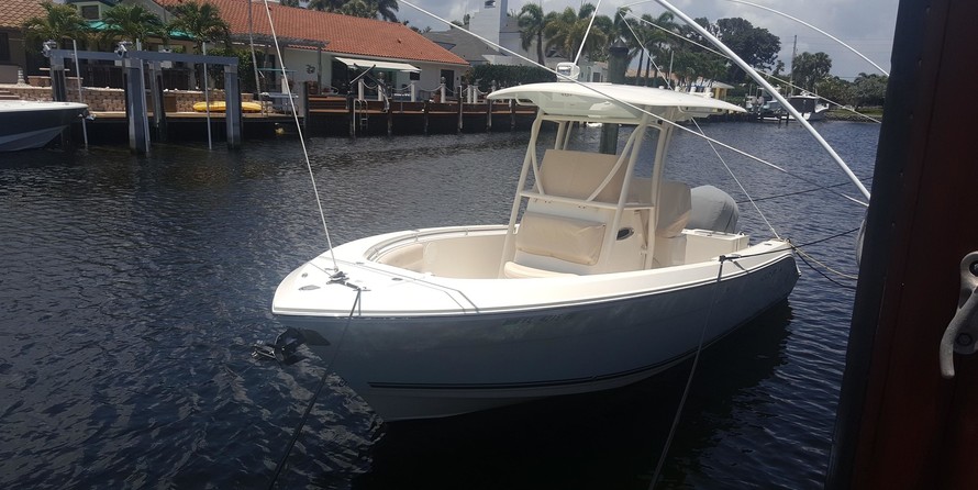 Cobia 217 center console
