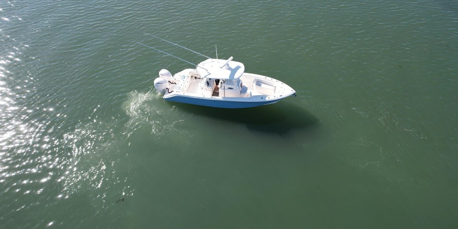 Cobia 217 center console